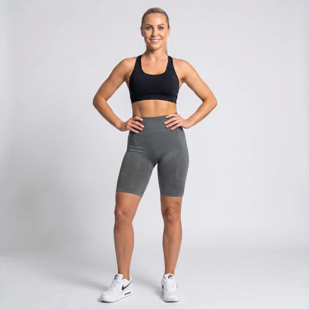 Cellumove 3D kurze Leggings – klassisches Schwarz