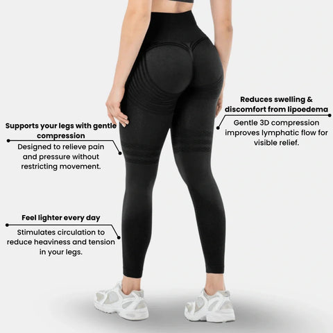Cellumove 3D Legging – Say goodbye to lipoedema pain and swelling naturally.