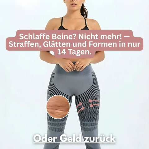 Straffere, glattere Beine in 14 Tagen — für Frauen, die es leid sind, von schlaffer Haut zurückgehalten zu werden