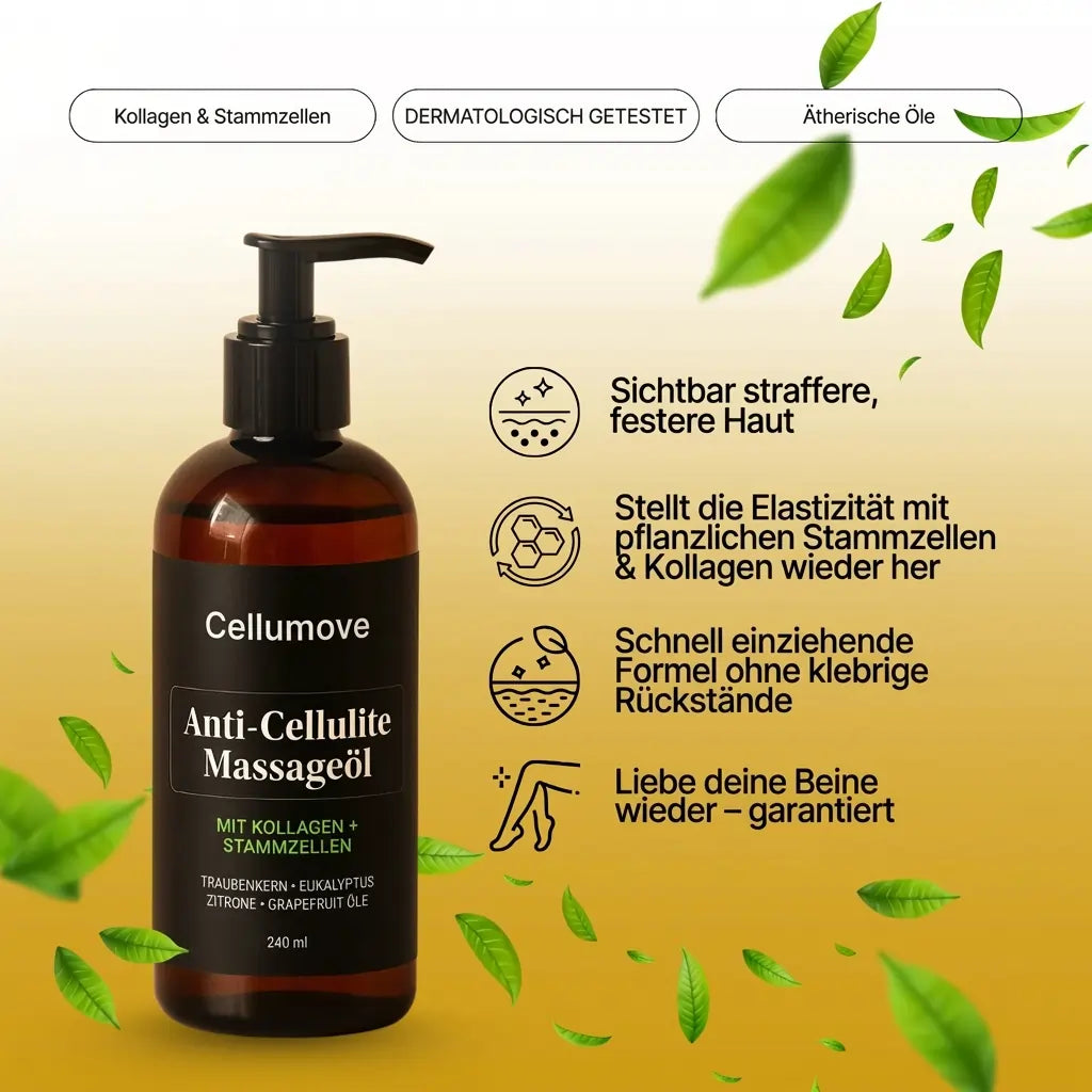 Anti-Cellulite Massage Oil 150ml - Cellumove™
