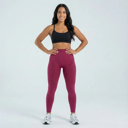 Cellumove 3D Leggings – Burgunder