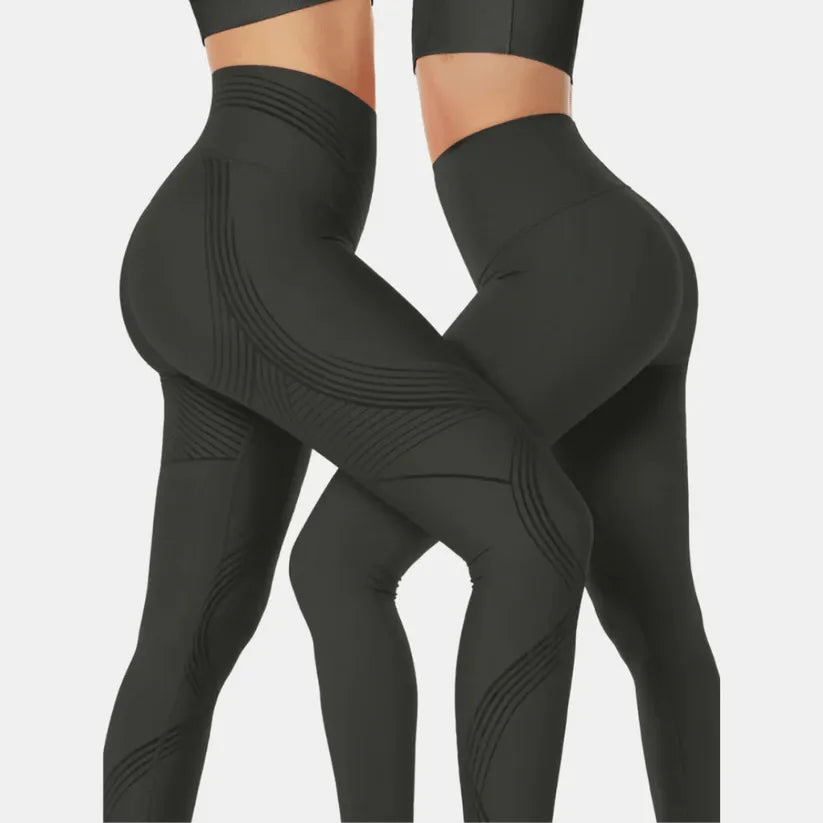 Cellumove 3D Legging Damen - Kompressions-Sportleggings Mit Shaping