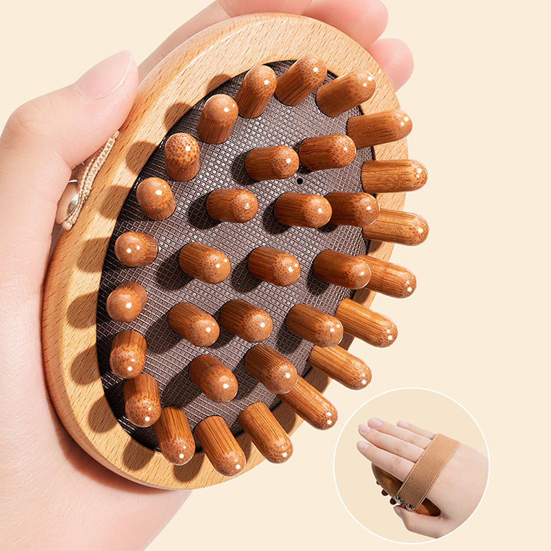 Anti-Cellulite-Körperroller aus Holz – Fördert die Durchblutung und glättet die Haut