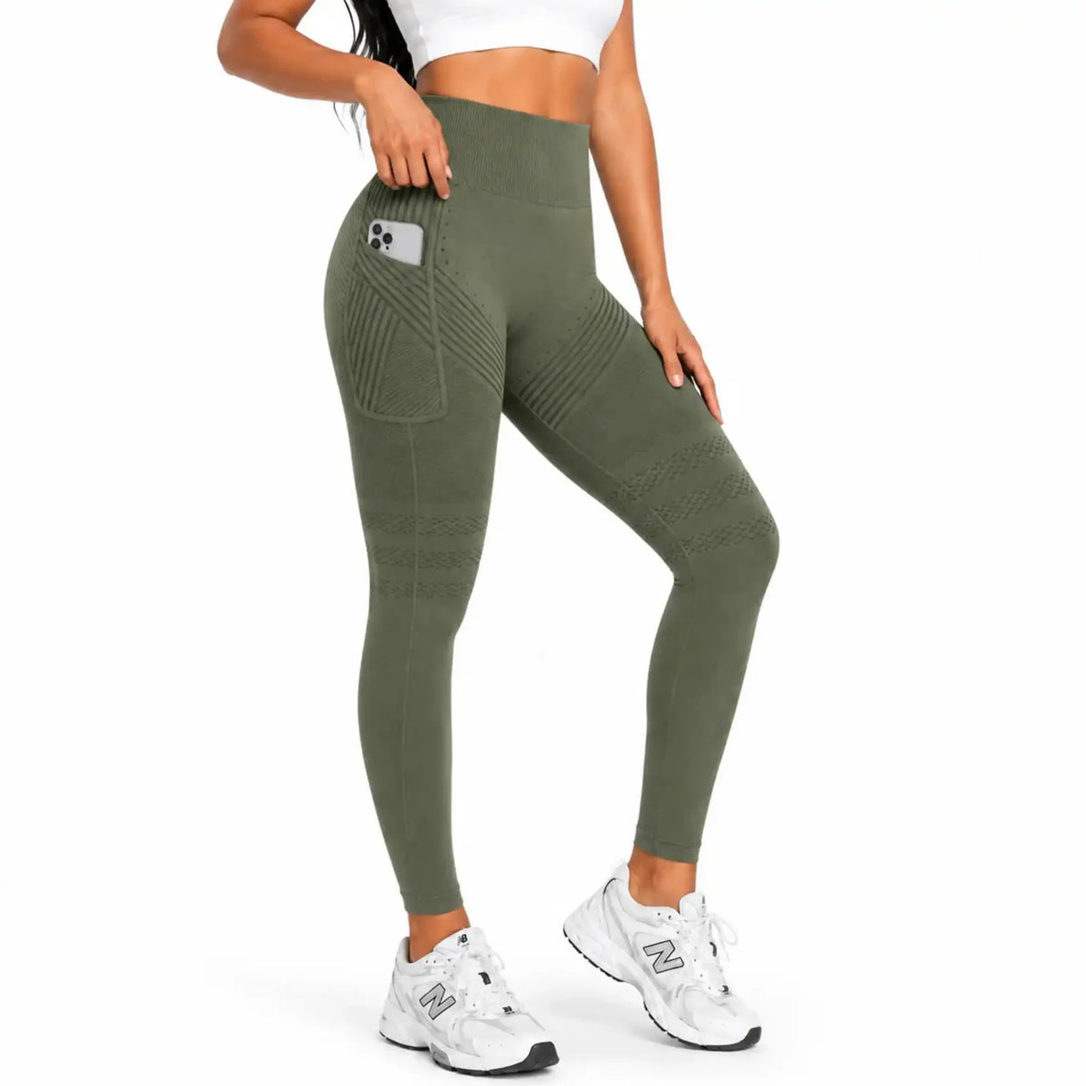 3D-Leggings zur Kniestützung