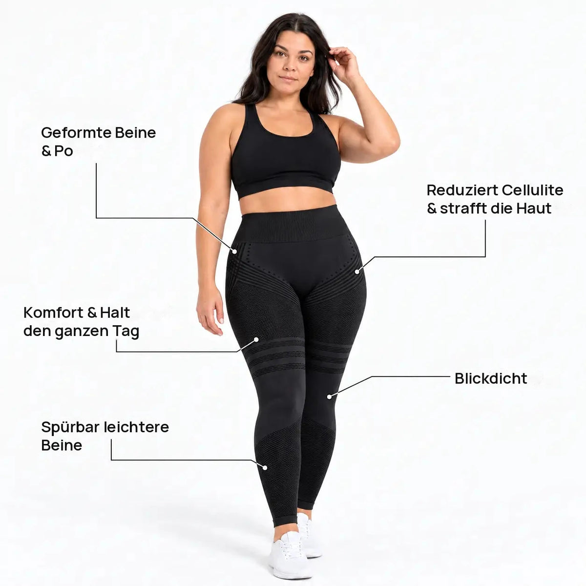 3D Weave™ Formende & glättende Leggings
